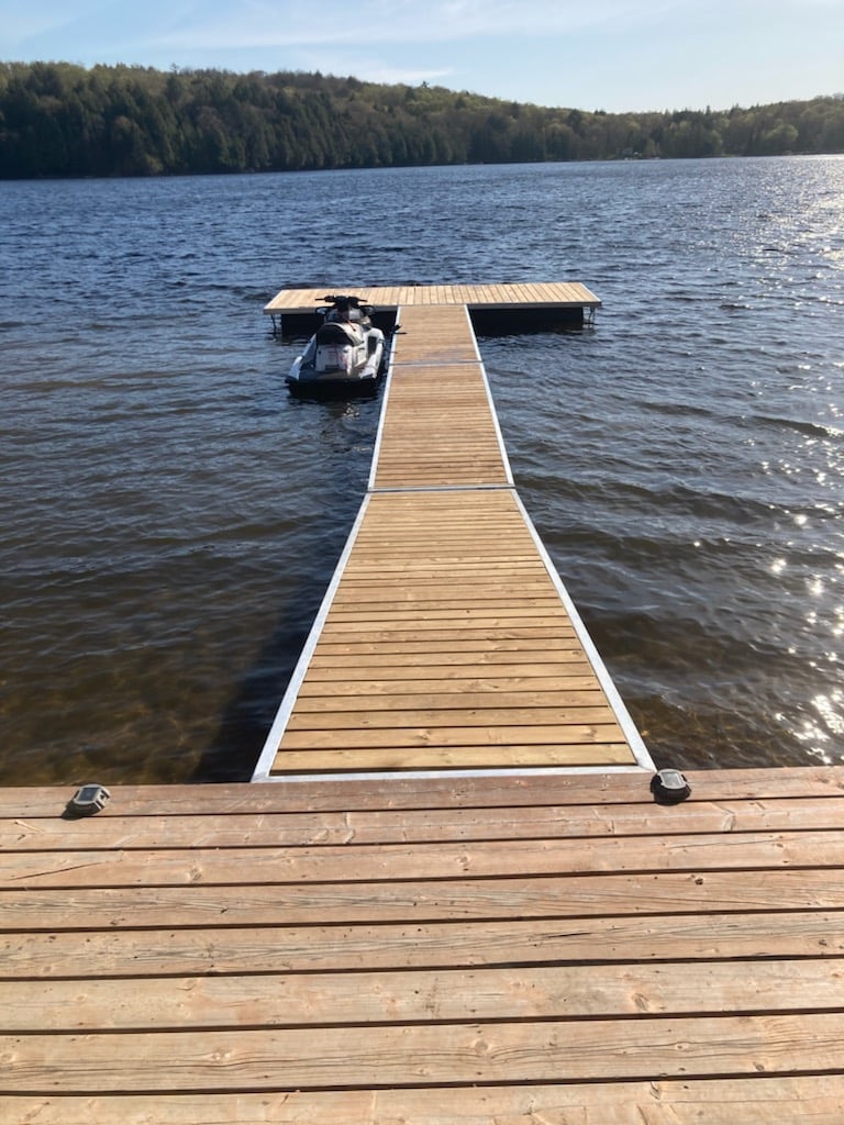 aluminum Floating dock jet ski north bay ontario