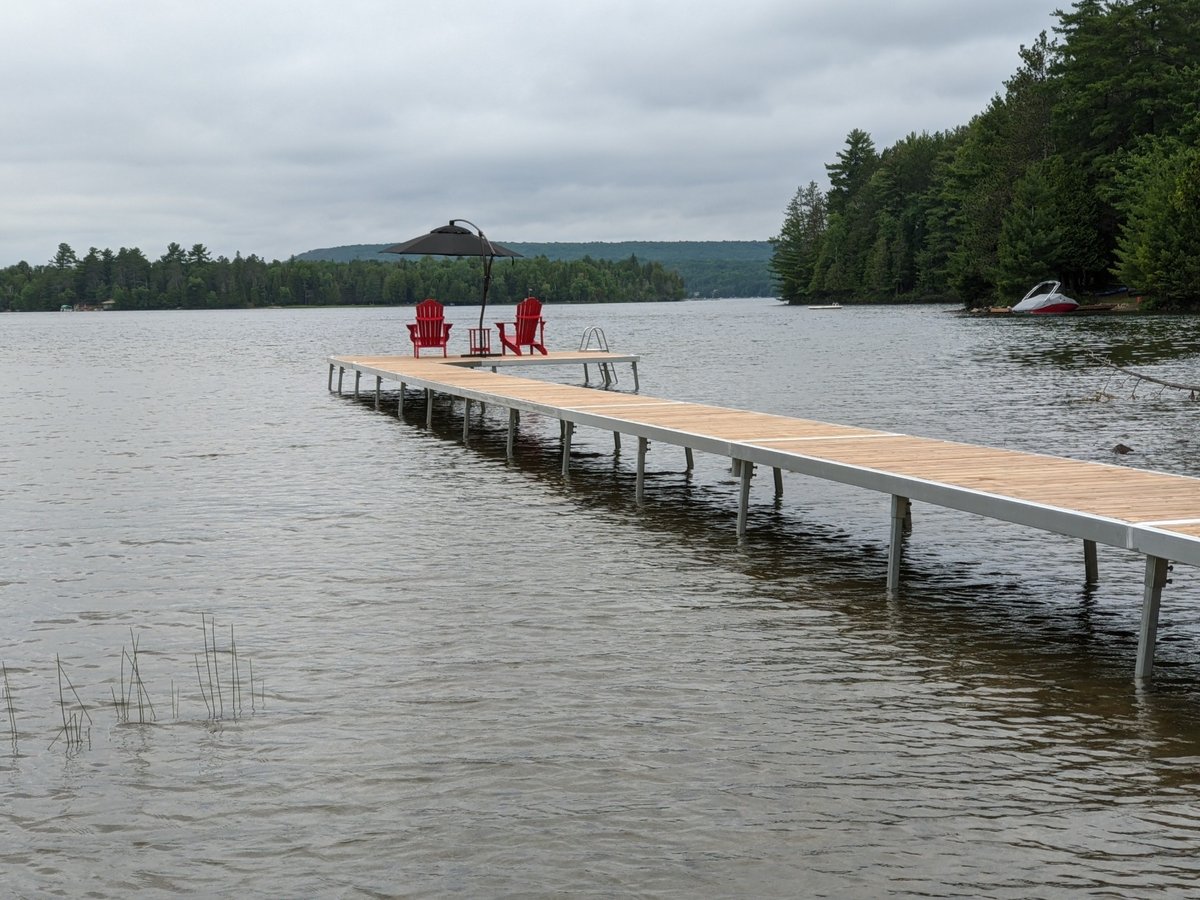 Aluminum Pole Dock Ontario North Bay 